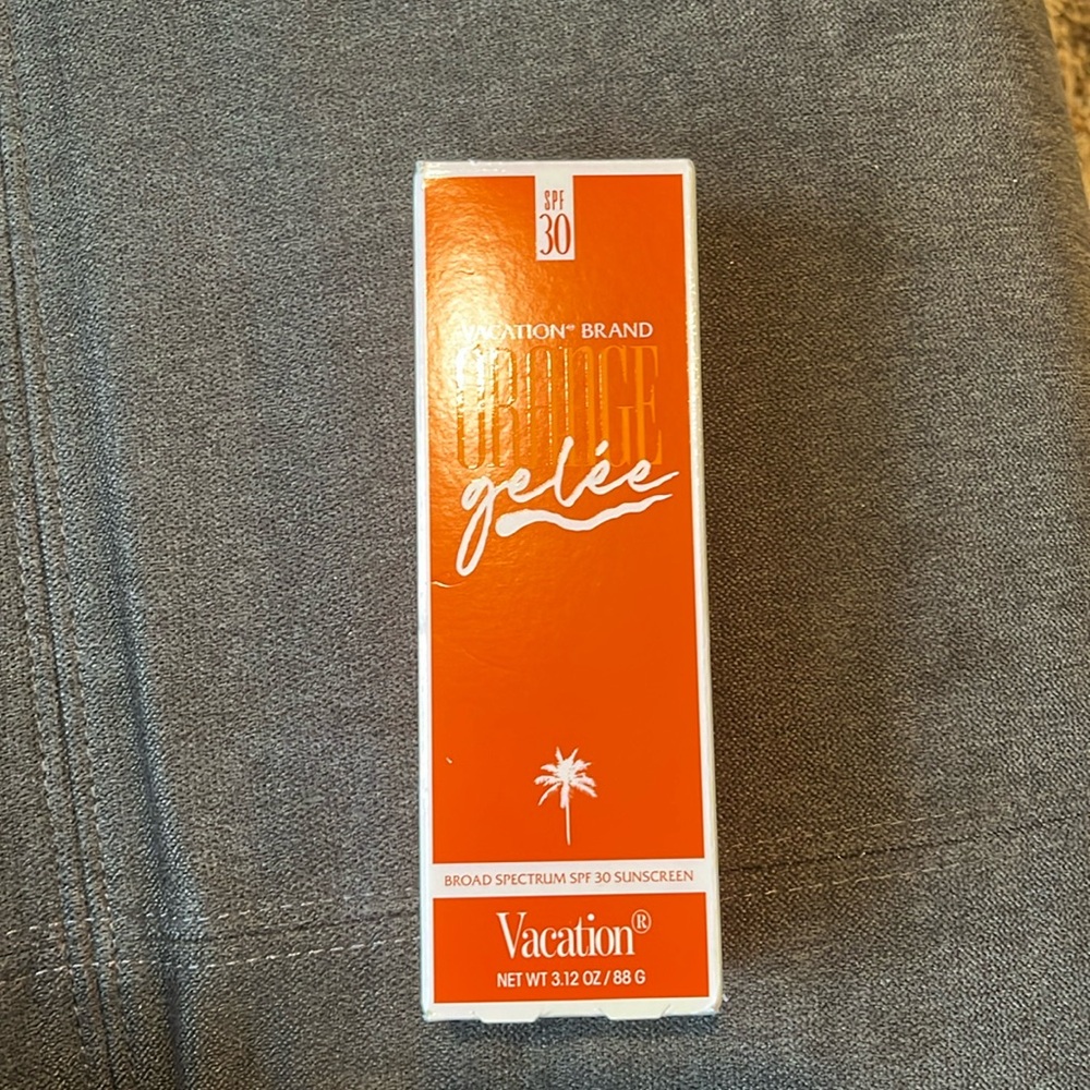 vacation orange gelee sunscreen
